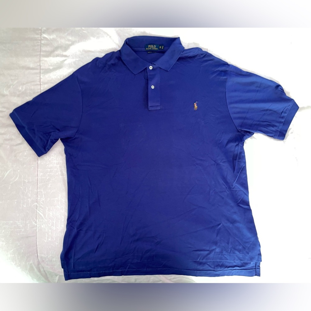 Ralph Lauren Blue Polo Shirt. Size 1XB